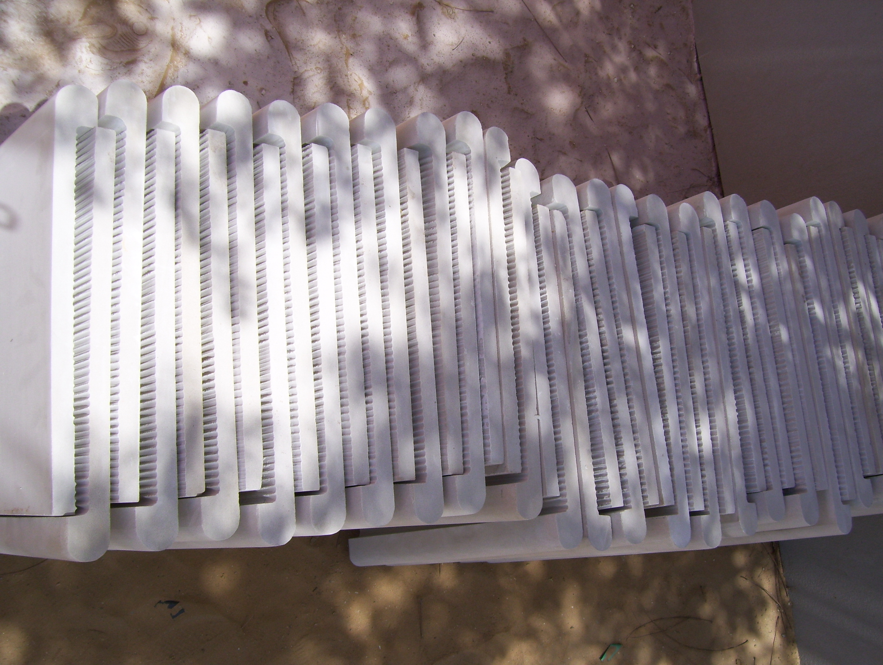Mint Sandstone Rebated Bullnose